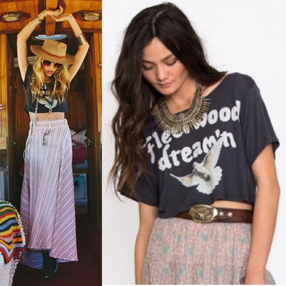 Rare spell designs Fleetwood Dreamin cropped tee S dream'n dreaming - Picture 2 of 16